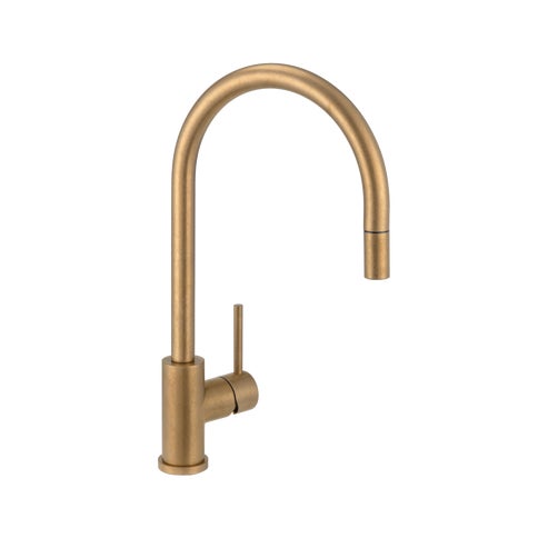 Elysian Commercial Pull-Out Kitchen Mixer - Antique AurumÂ