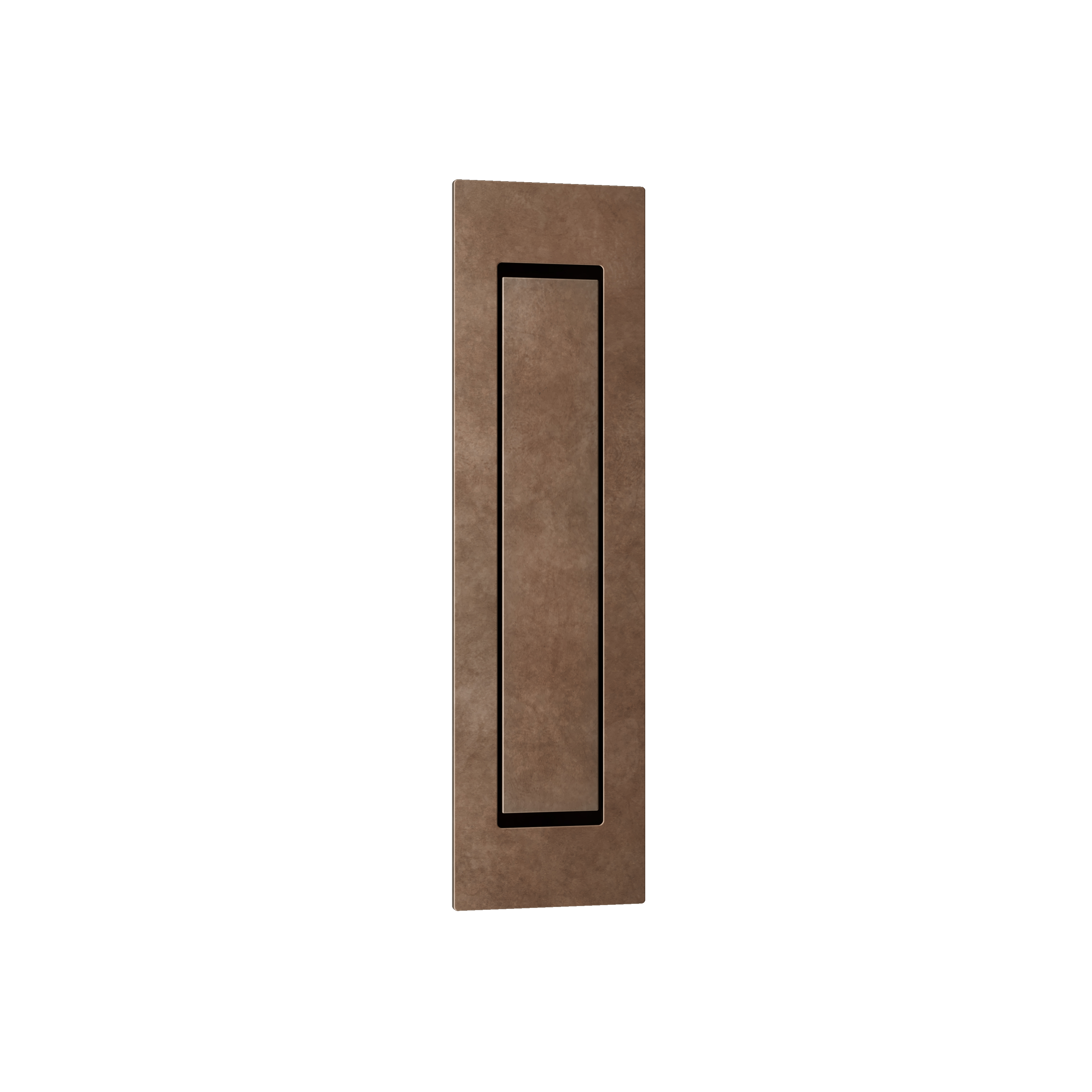 Cavity Slider Edge Pull - Antique Bronze
