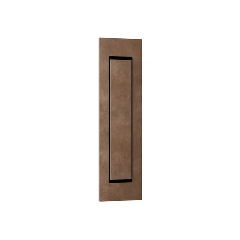 Cavity Slider Edge Pull - Antique Bronze