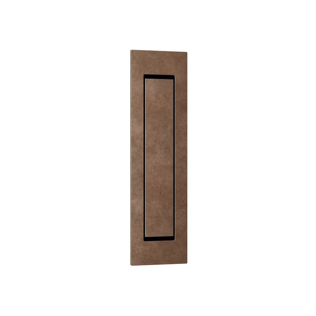 Cavity Slider Edge Pull - Antique Bronze