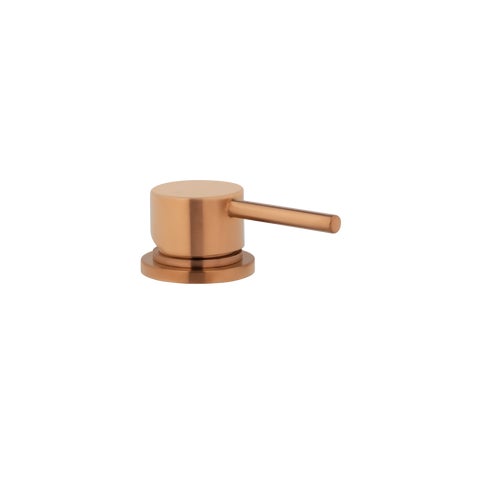 Elysian Bench Mounted Minimal Mixer - Brushed Copper Lf