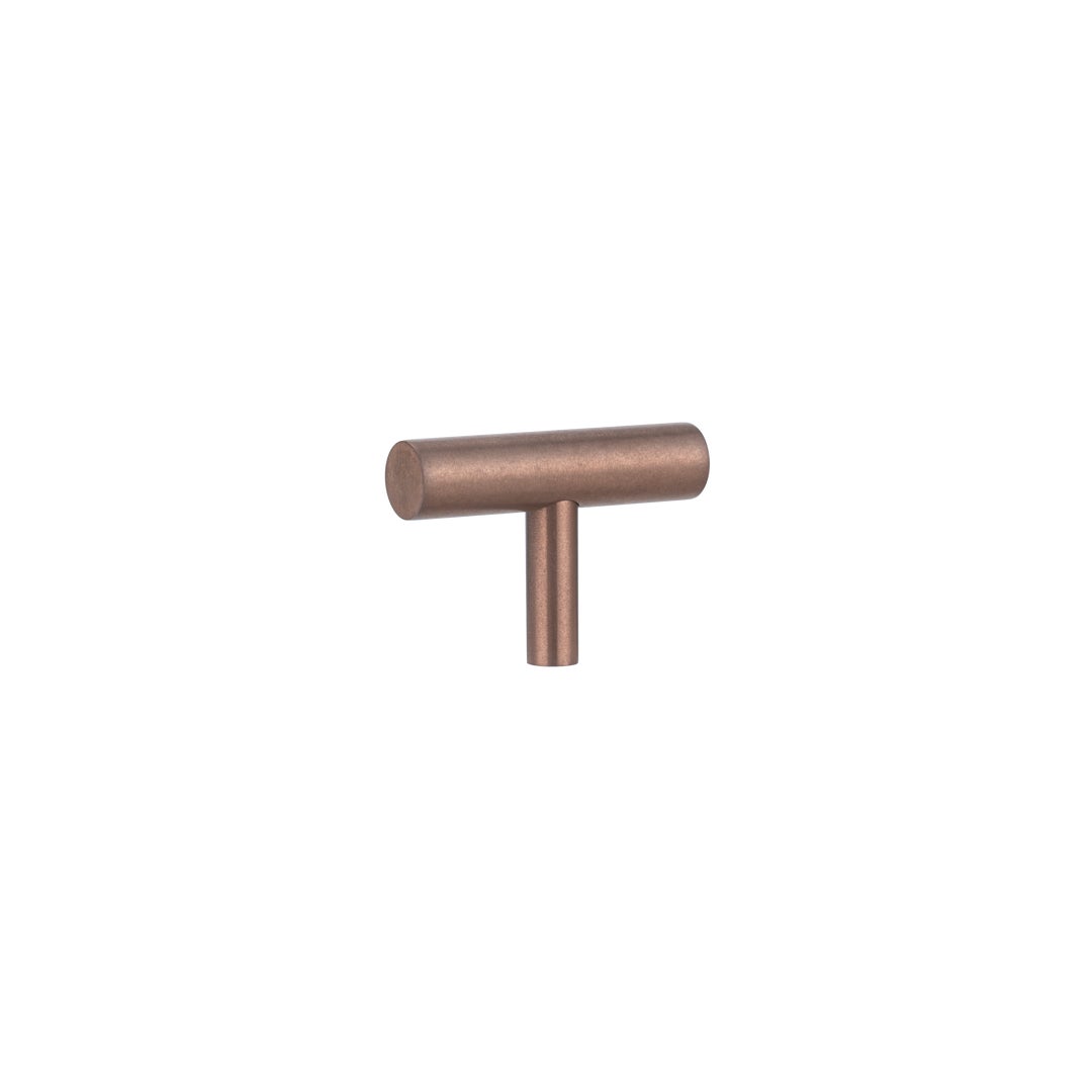 Tezra Cabinetry T Pull - Antique Bronze