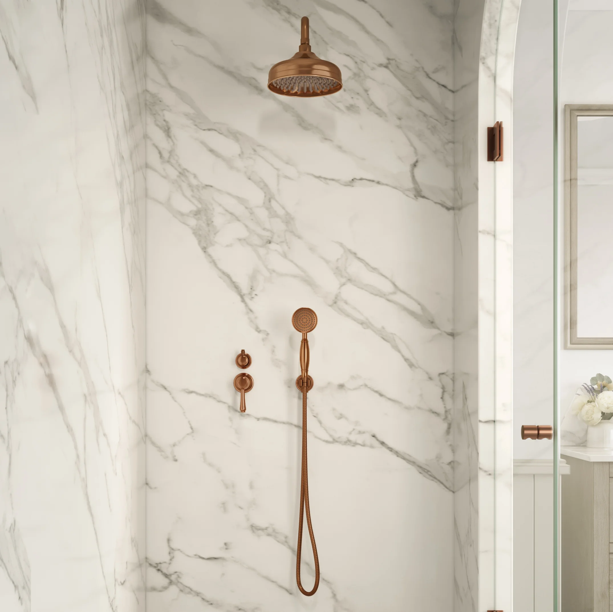 Kingsley Copper Collection - Scene 2 Shower