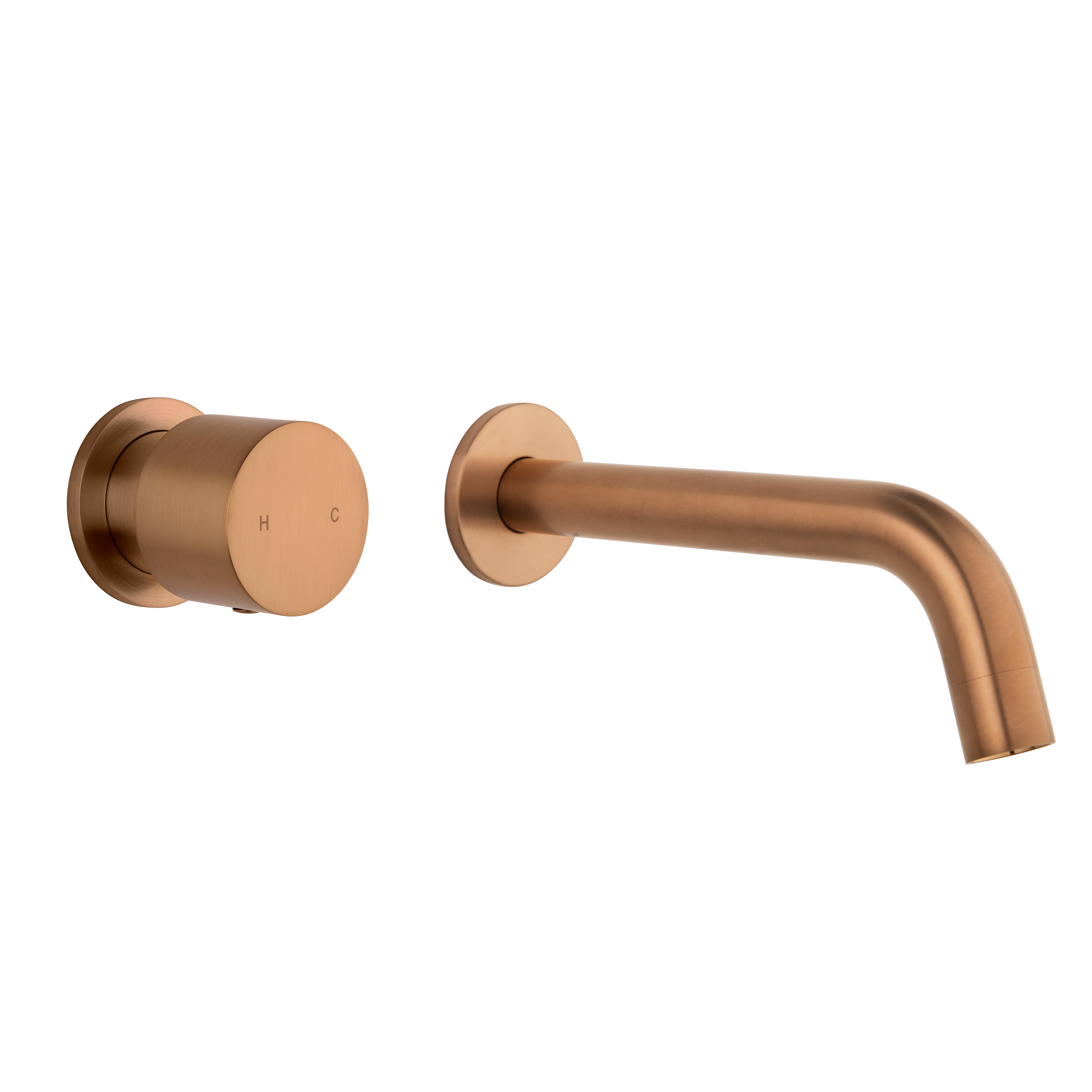 Milani Progressive Mixer Wall Mounted Spout Set BC