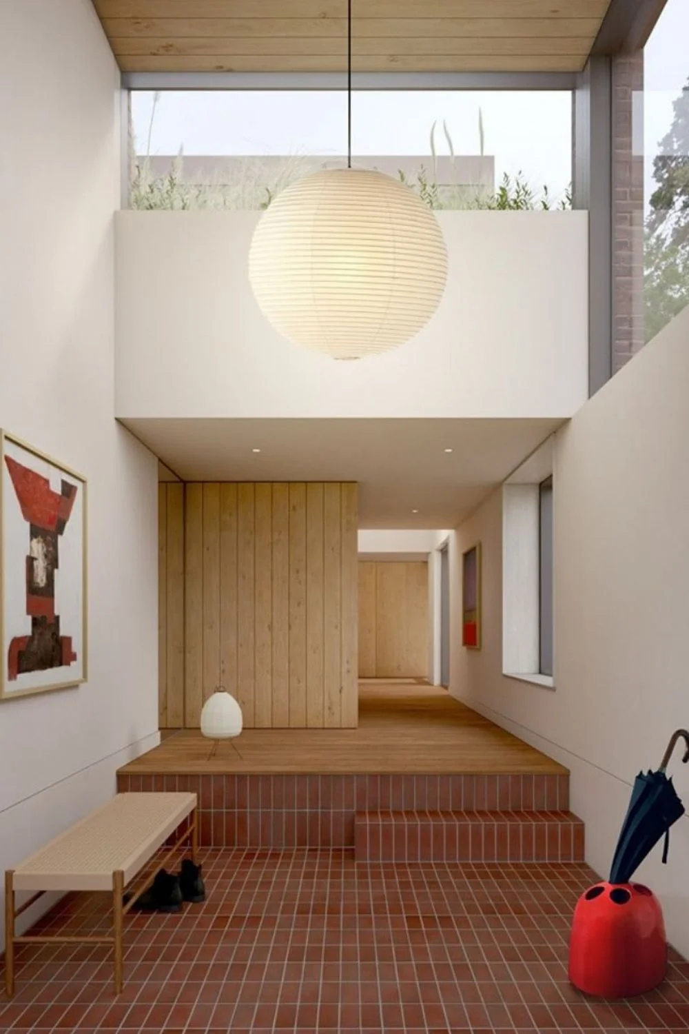 Open Plan Living Level Change