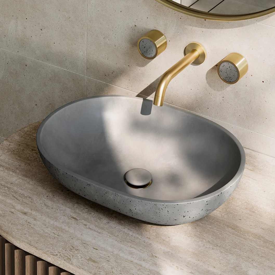 Atelis%20Oval%20Concrete%20Basins%20%20%20Pixi%20Tile%20Insert%20Taps Grey