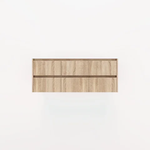 Addison 6-Drawer 1278mm - White Ash Oak