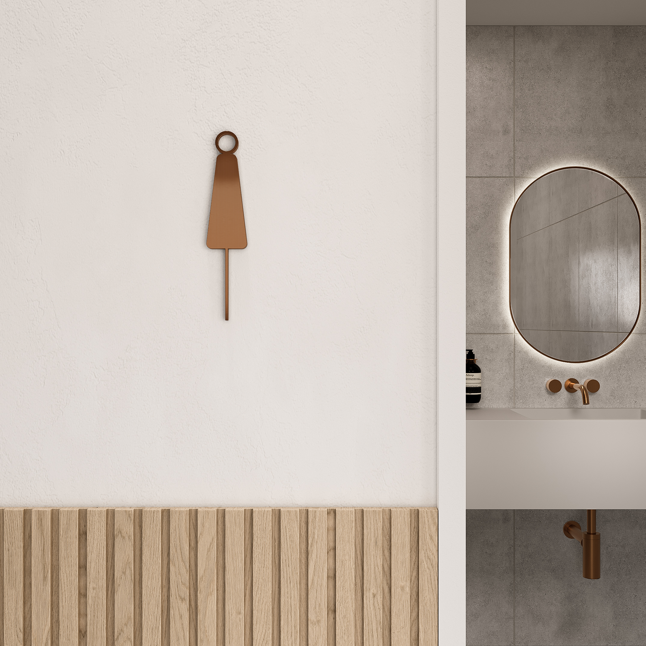 Signage Restroom Female BC