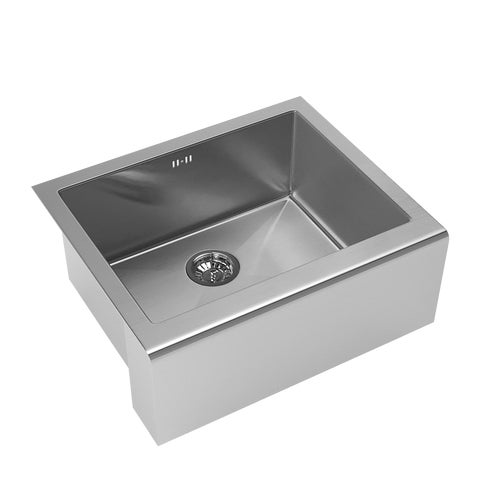 Belfast Butler Sink - Stainless Steel (Rack/Overflow)