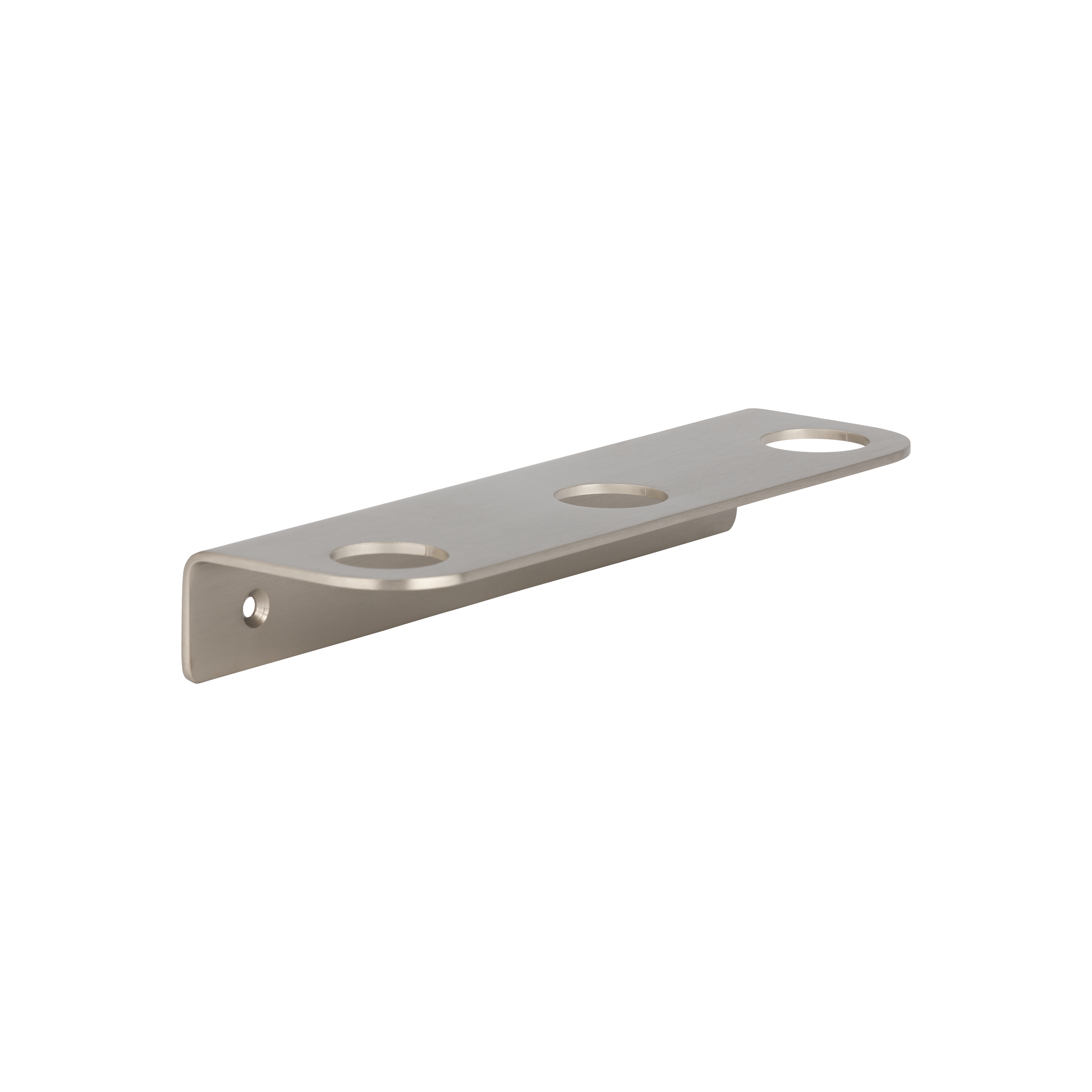 Lira Soap Bottle Holder - Triple - Brushed Nickel