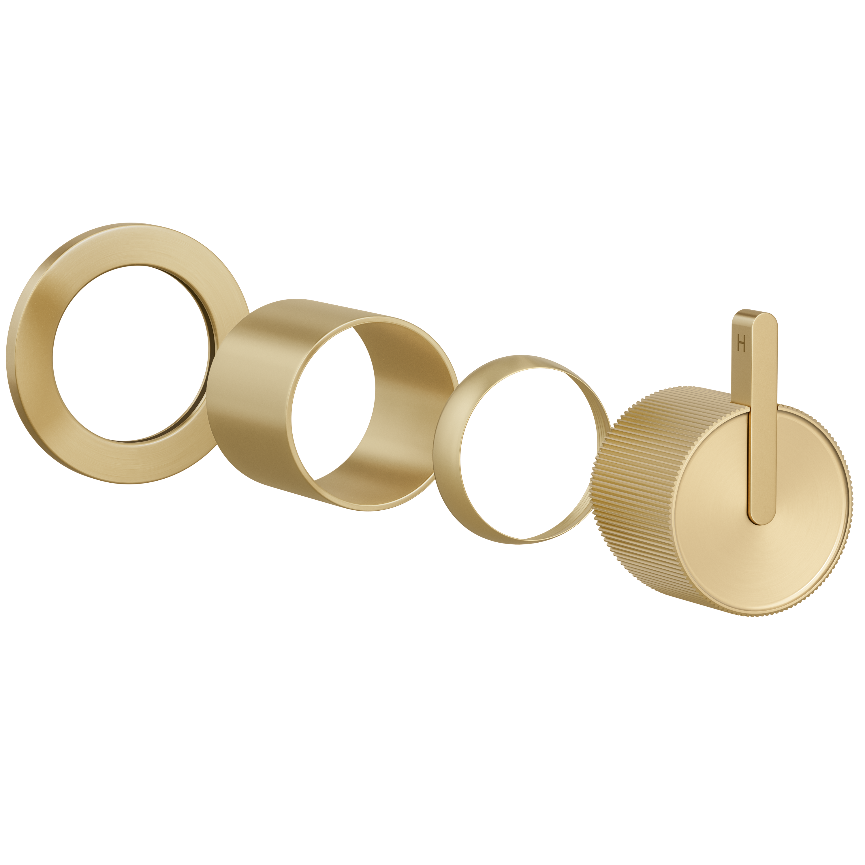Namika Minimal Handle Kit - Brushed Brass
