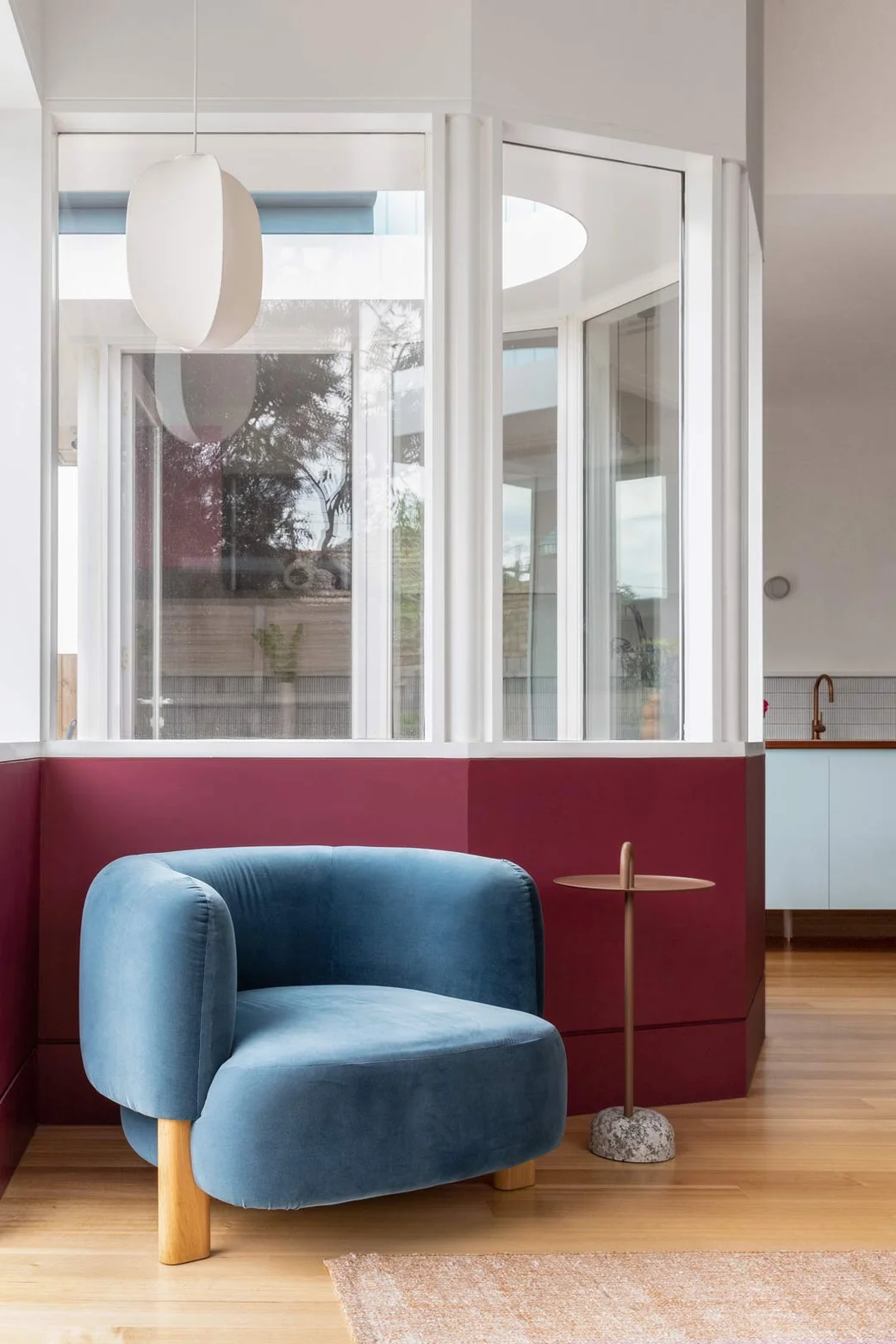 Discover The Modern Art Deco Home With A Colourful Twist Behind The