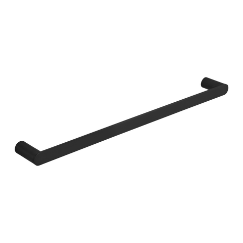 Milani Single Towel Rail 600mm - Matte Black