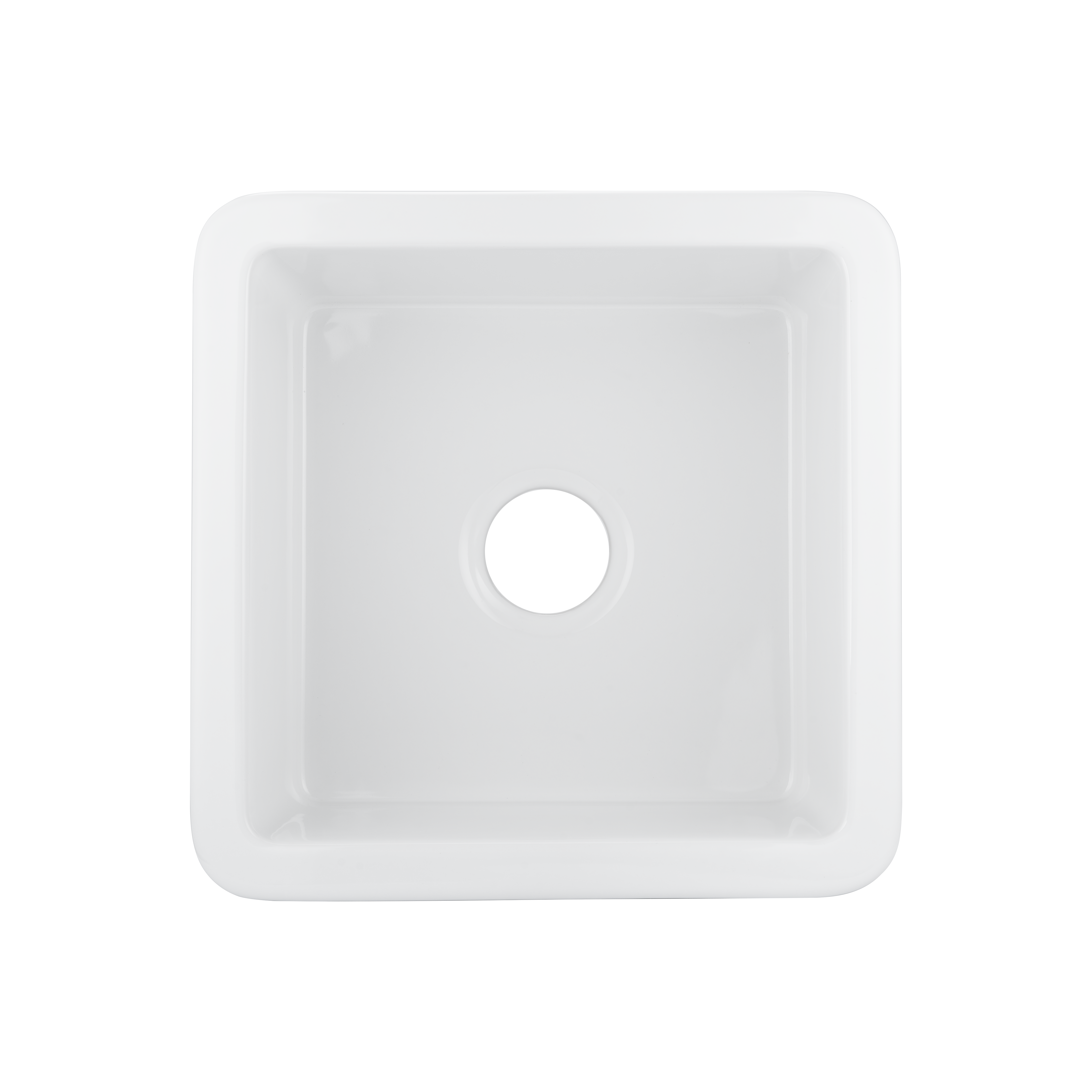 18335-Hendricks-Single-Fireclay-Sink-457mm Front