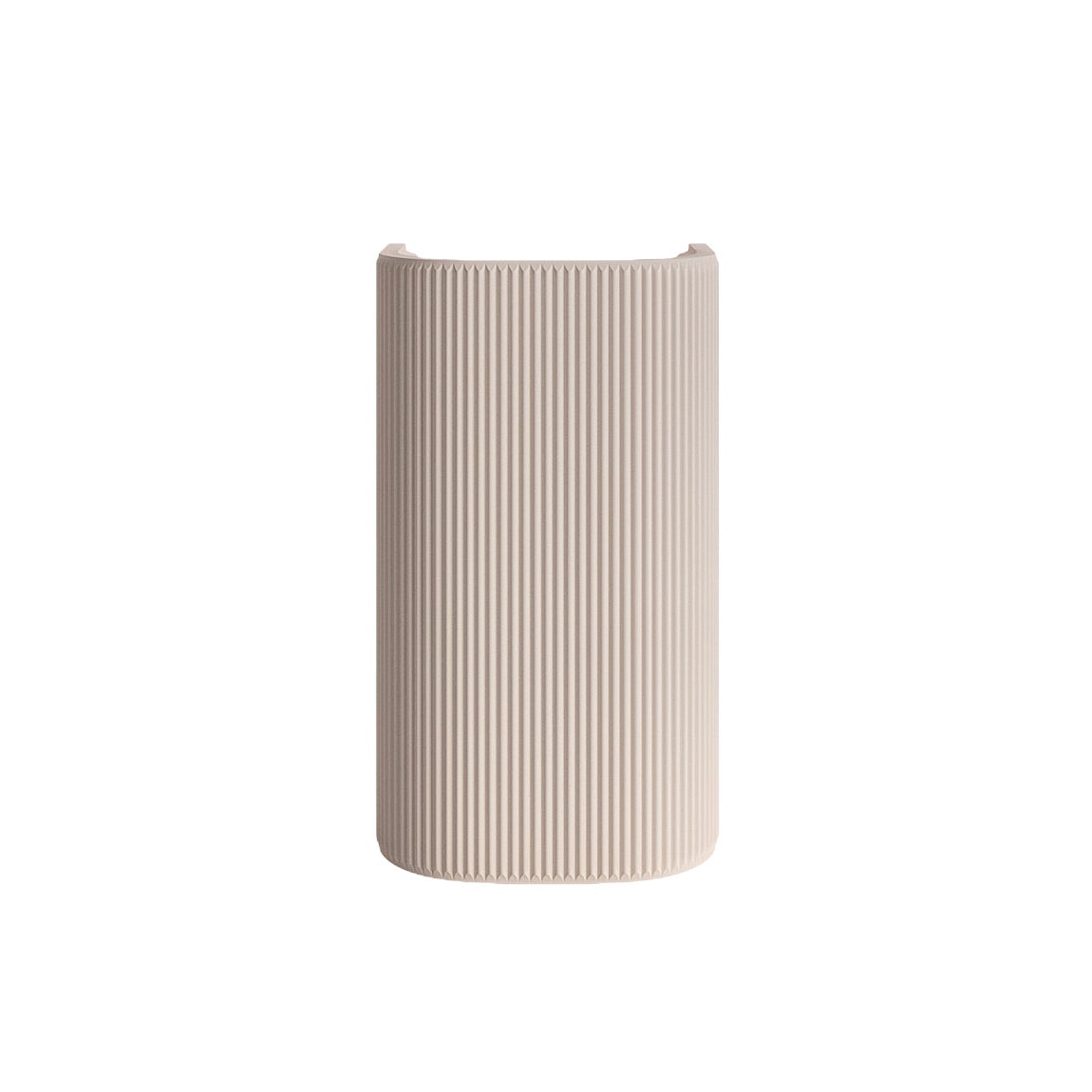 Nelios Concrete Pedestal - Almond