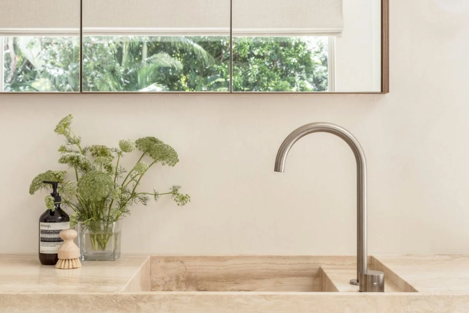 Best Tapware Bathroom Milani Brushed Nickel