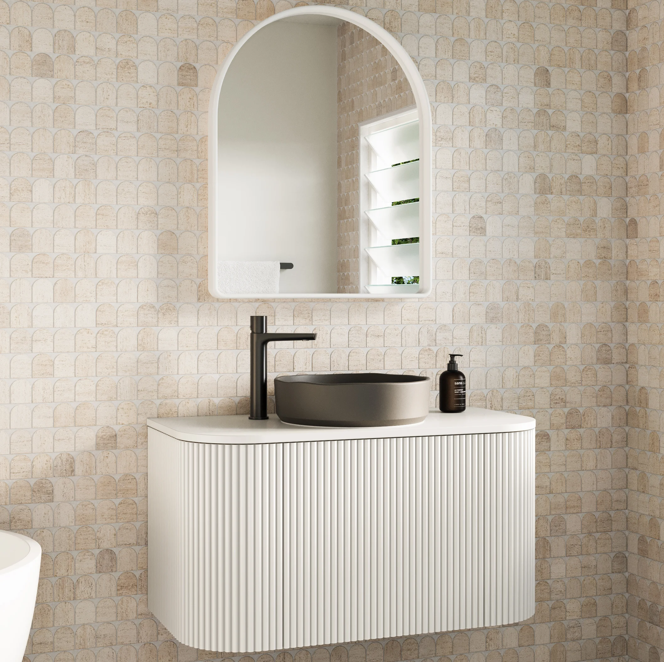 Zahara%20Curved%20Fluted%20Vanity Full%20Shot 900mm