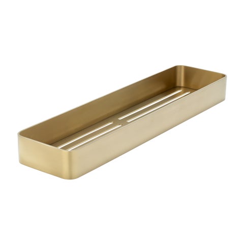 Maya Shower Caddy - Brushed Brass