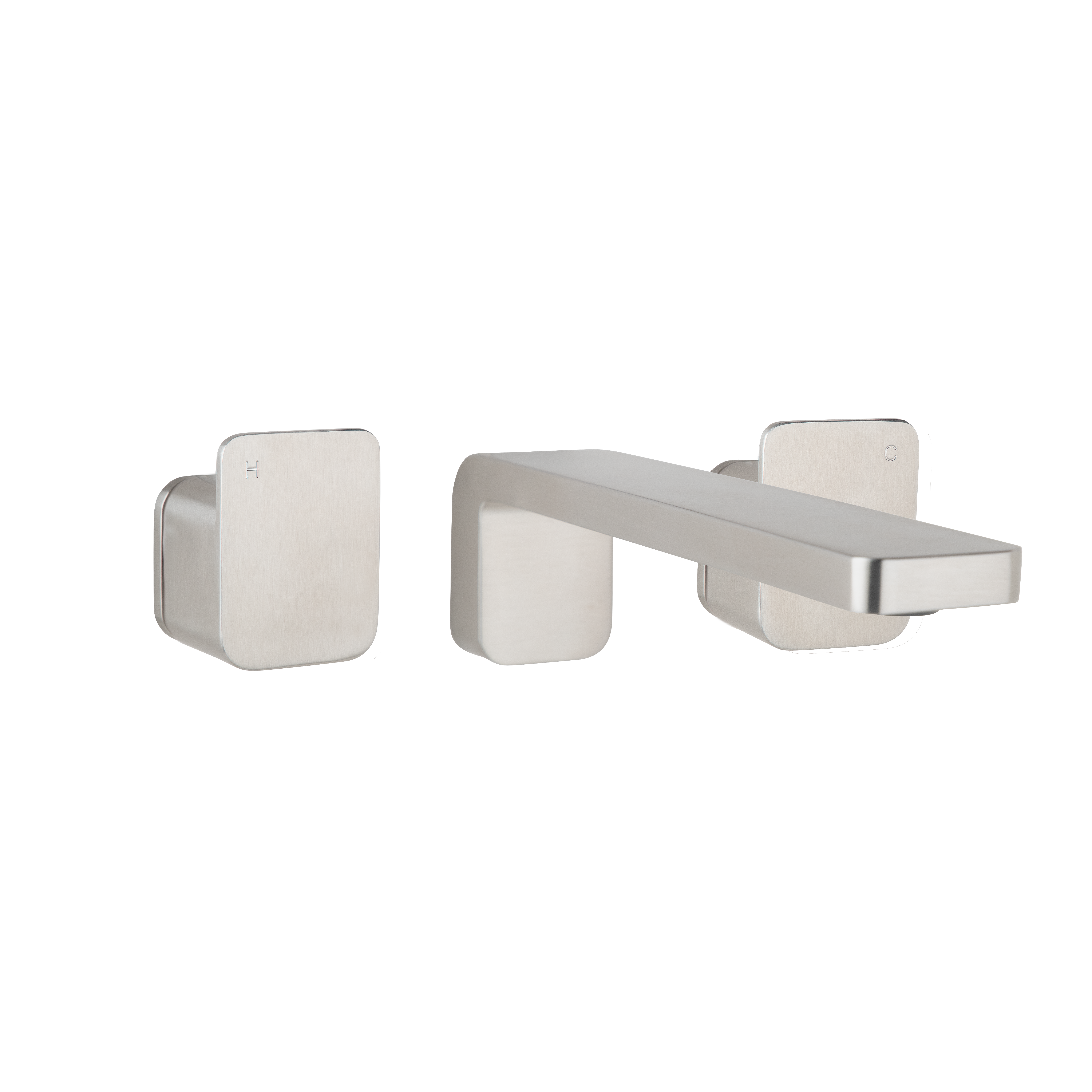 Nesso Assembly Taps & Spout Set - Stainless Steel