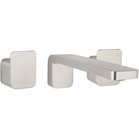 Nesso Assembly Taps & Spout Set - Brushed Stainless Steel