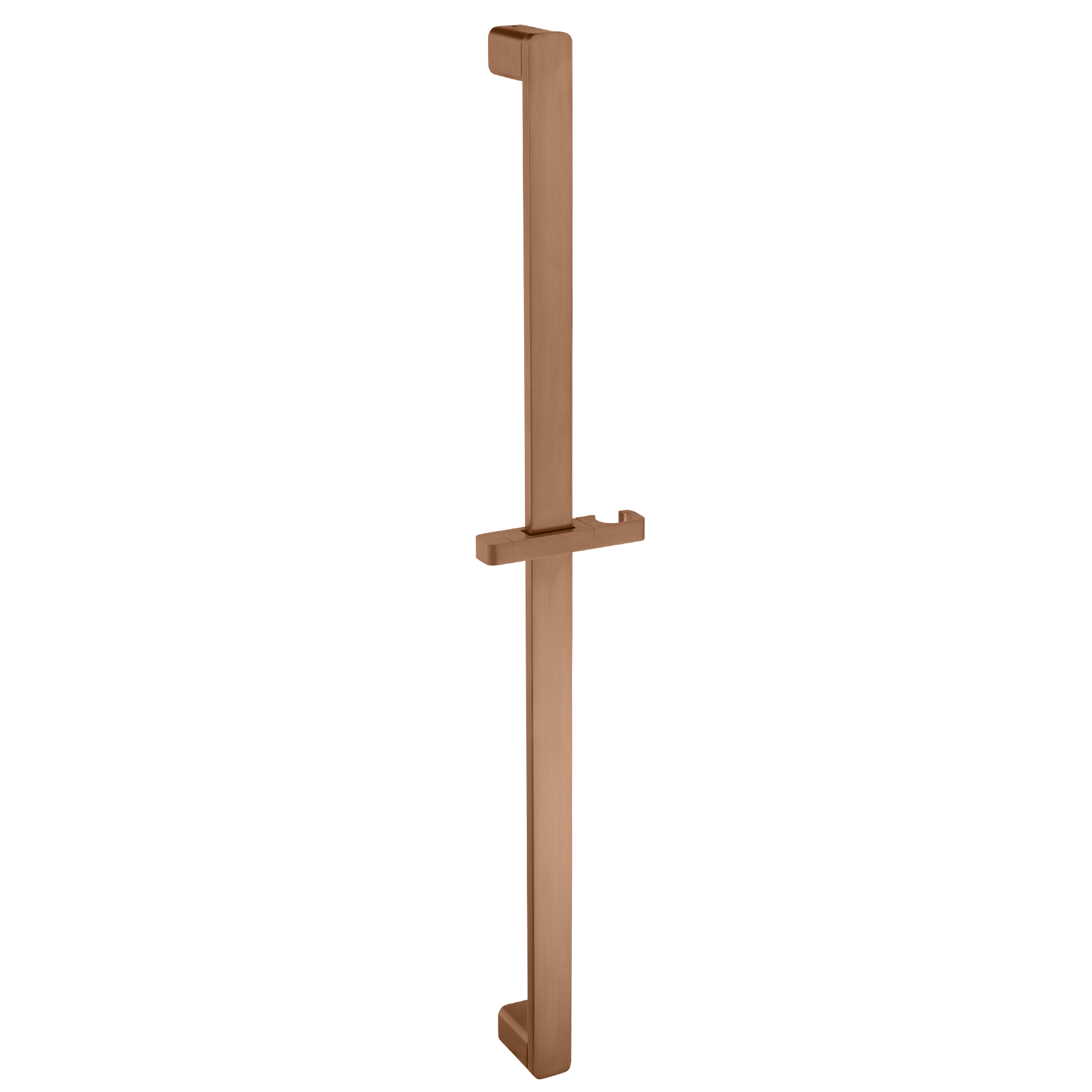 Nesso Shower Rail - Brushed Copper