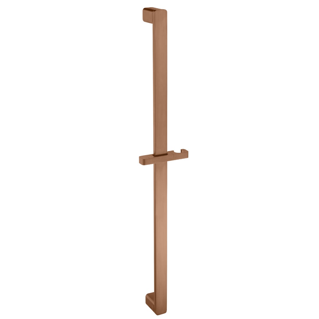 Nesso Shower Rail - Brushed Copper