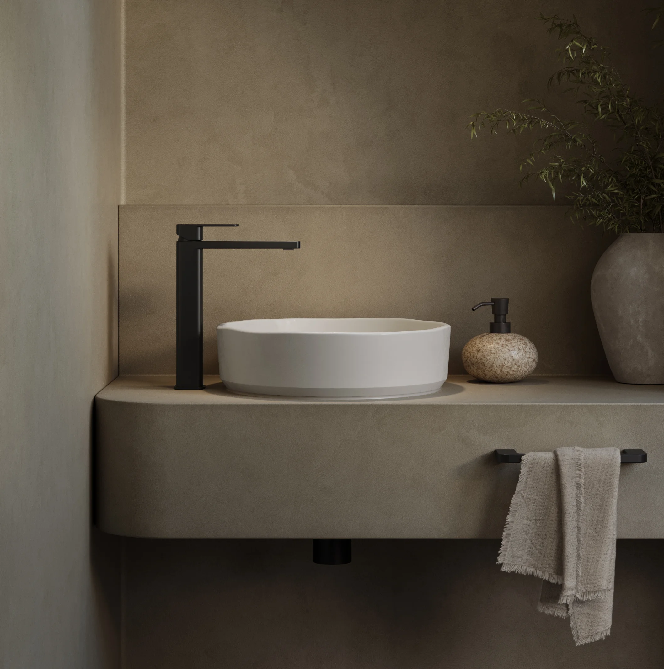 Nesso Vanity Full%20Shot Extended%20Basin%20Mixer-MB