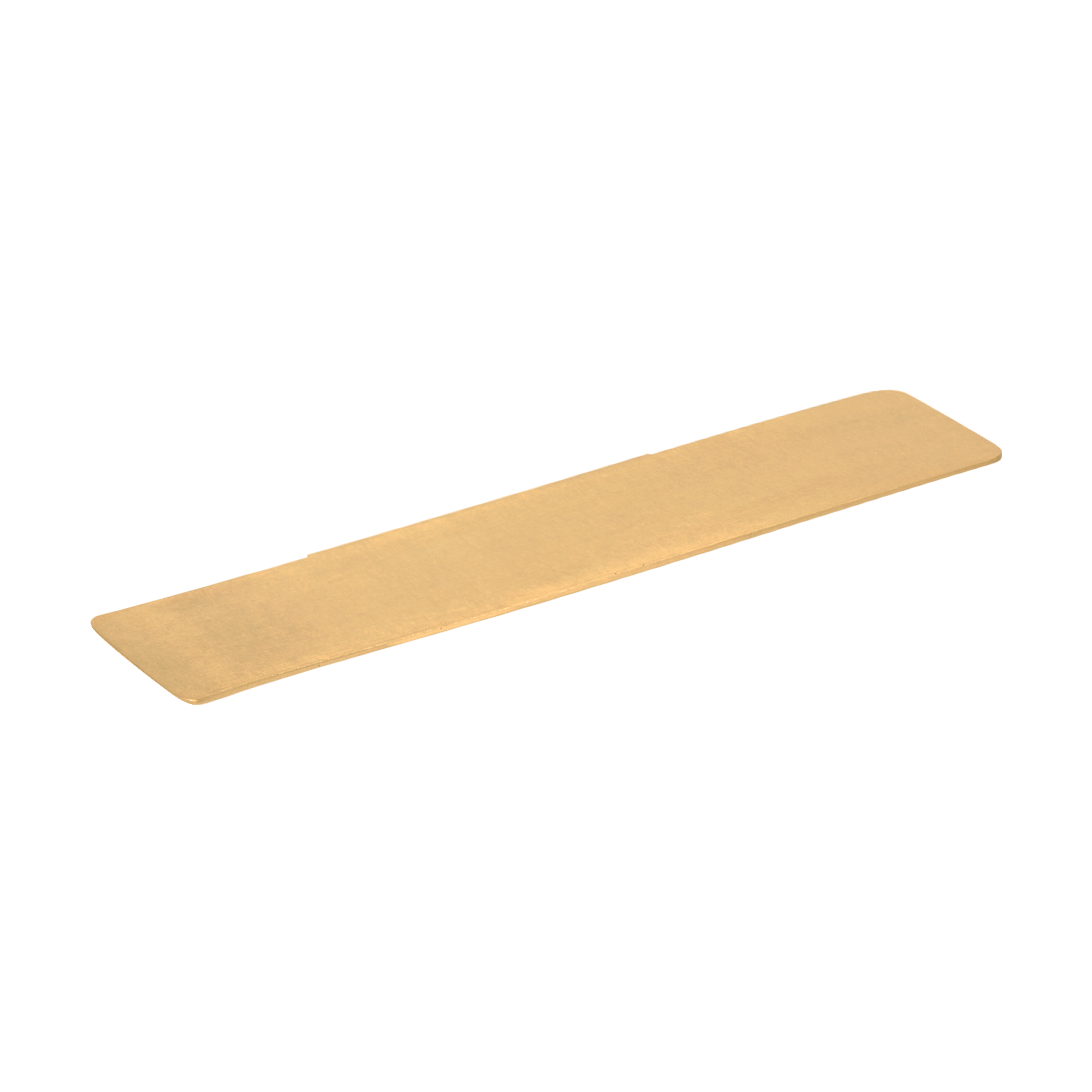Vaada Shower Shelf 1 Tumbled Aged Brass