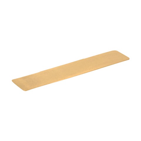 Vaada Extended Shower Shelf 440mm - Tumbled Aged Brass