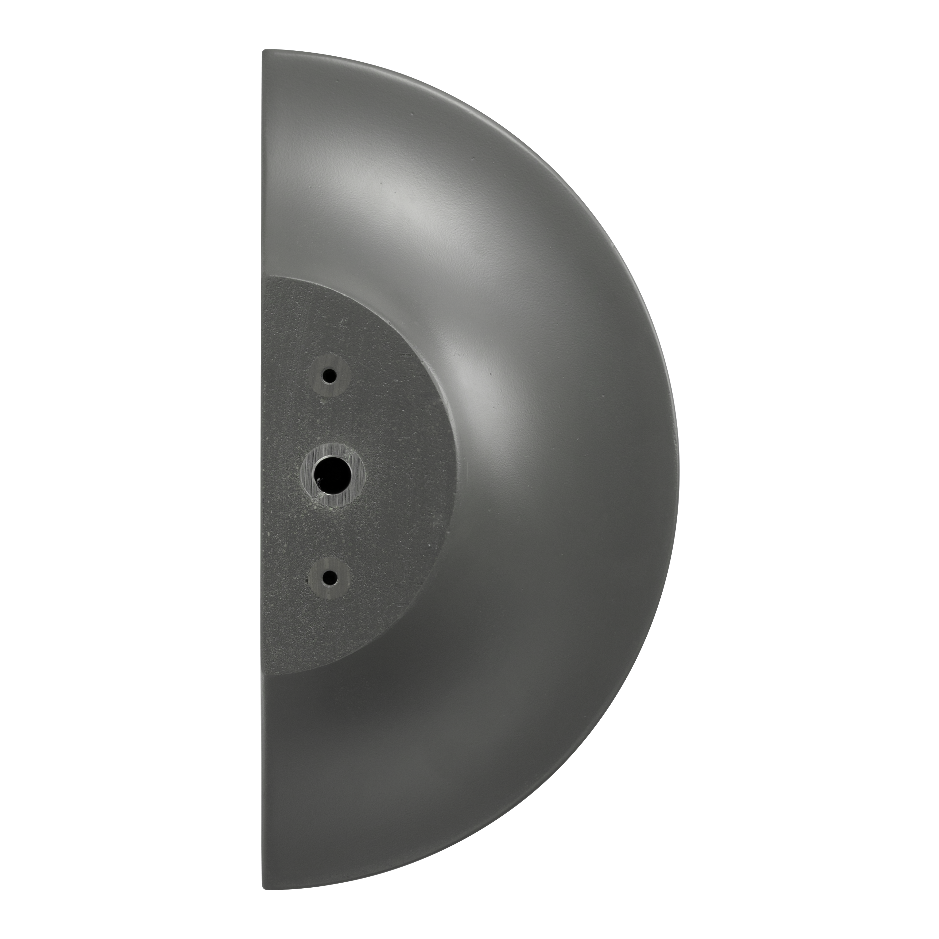 Concrete%20Half%20Moon%20Entry%20Door%20Pull%20(Single) Back Dark%20Grey