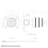 In-Wall Stainless Steel 316 SPEC-01
