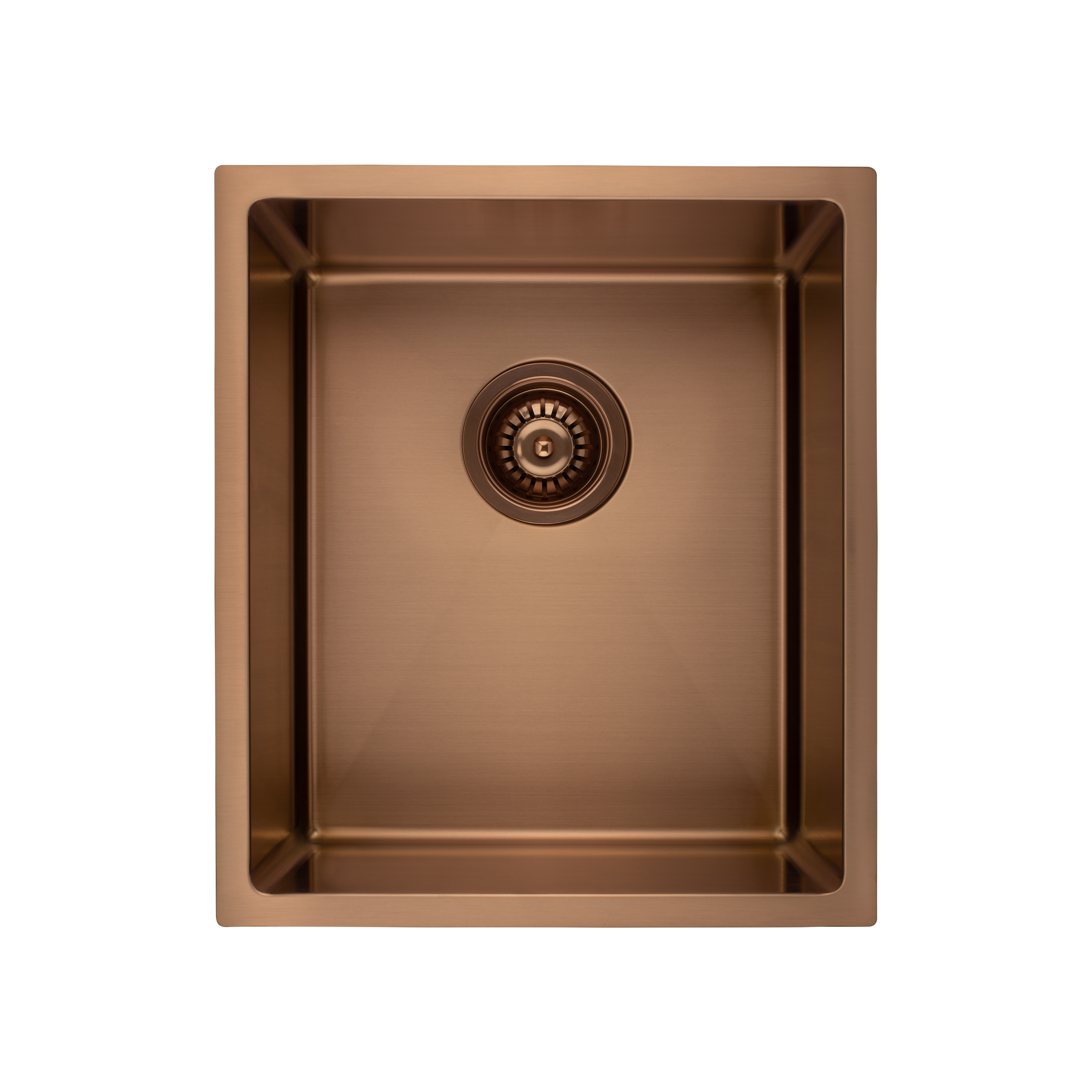 Ohelu Single Kitchen Sink 380mm - Brushed Copper