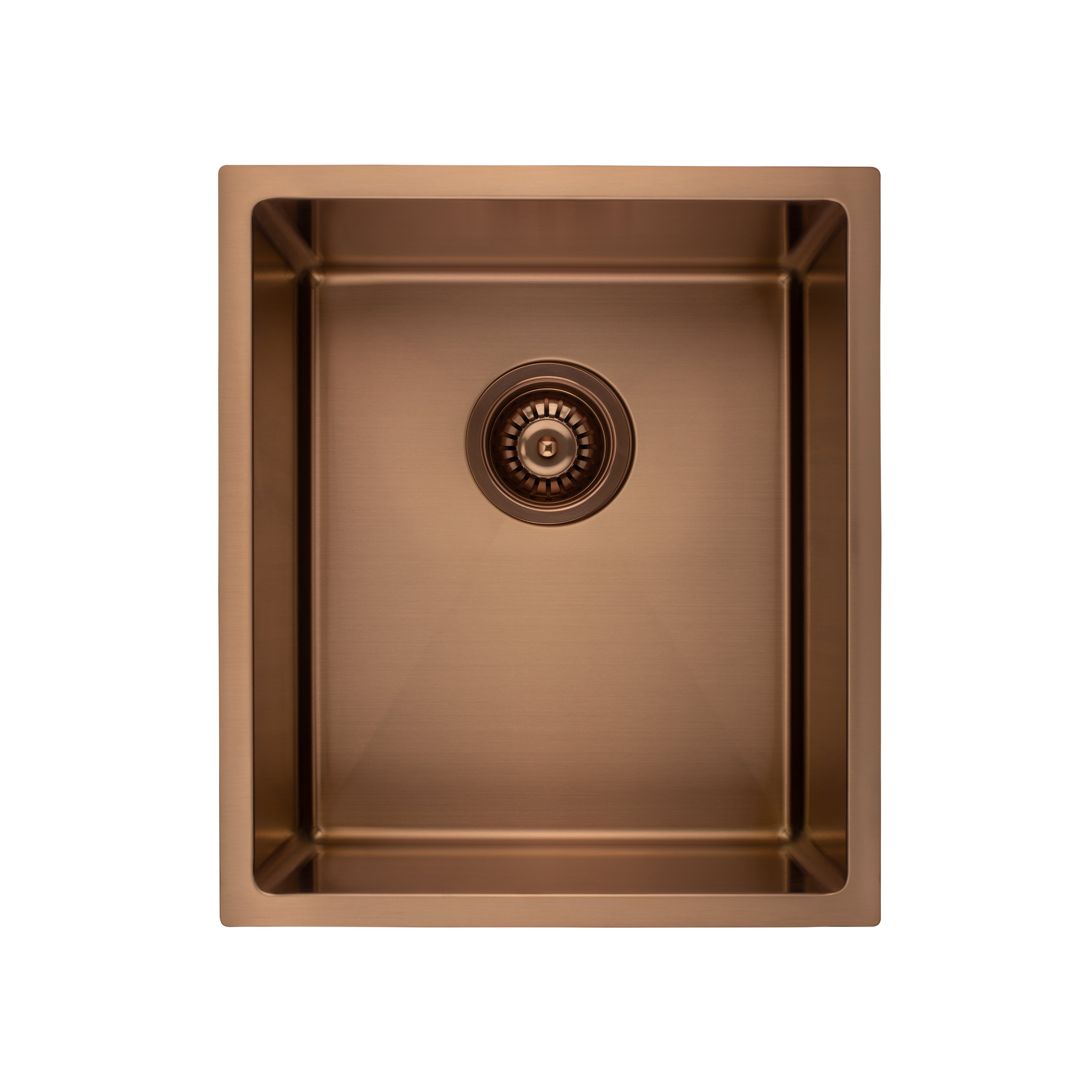 Ohelu Single Kitchen Sink 380mm - Brushed Copper