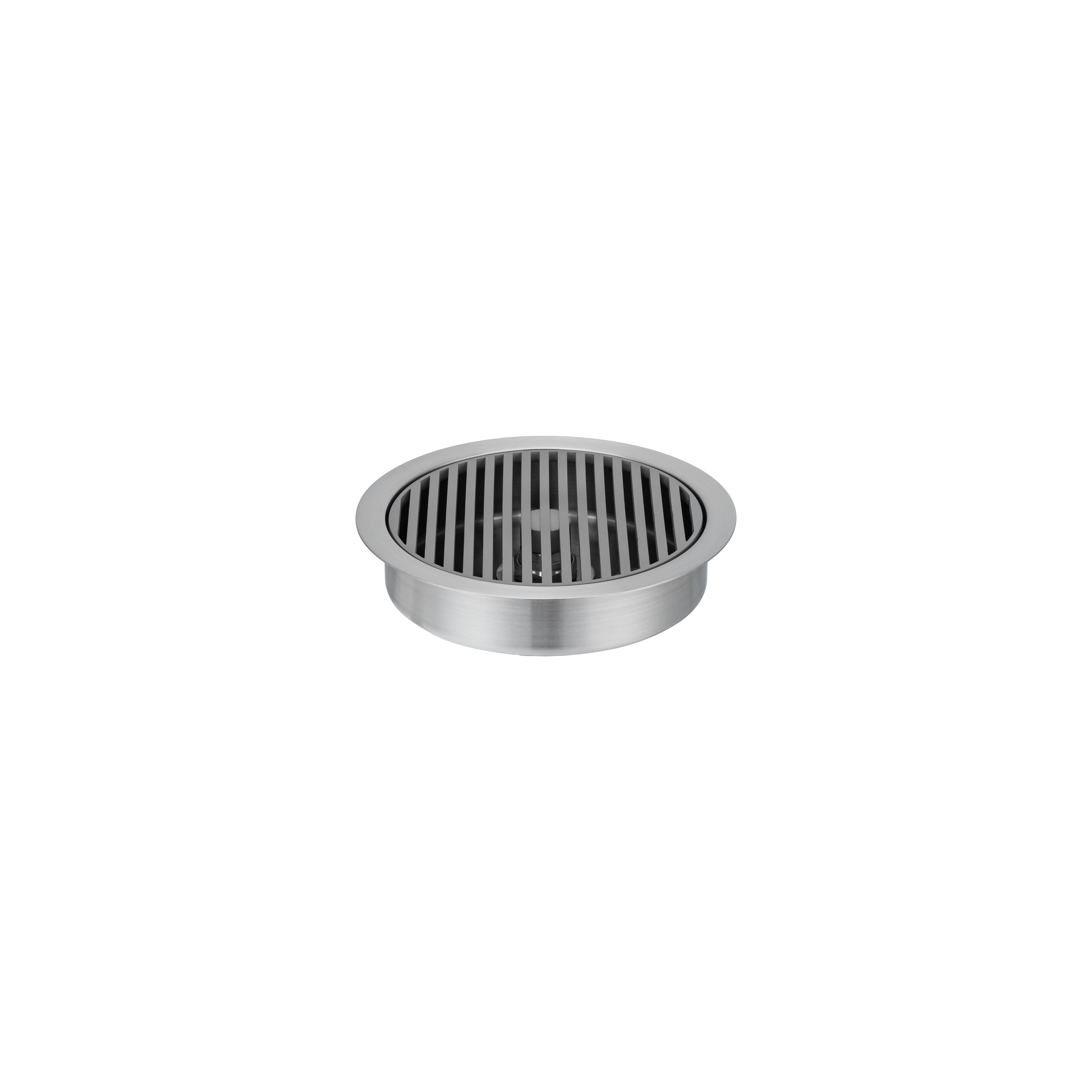 Font Drain Kit - Brushed Stainless Steel