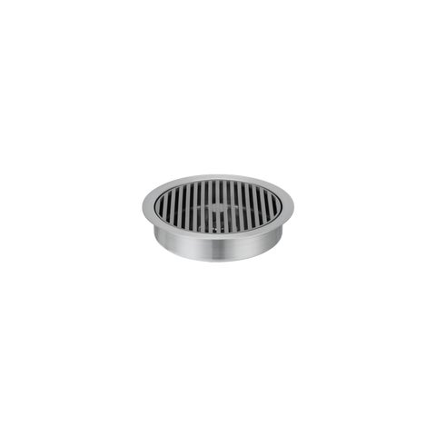 Font Drain Kit - Brushed Stainless Steel