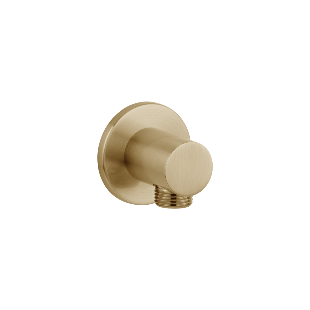 Round Shower BP - Brushed Brass