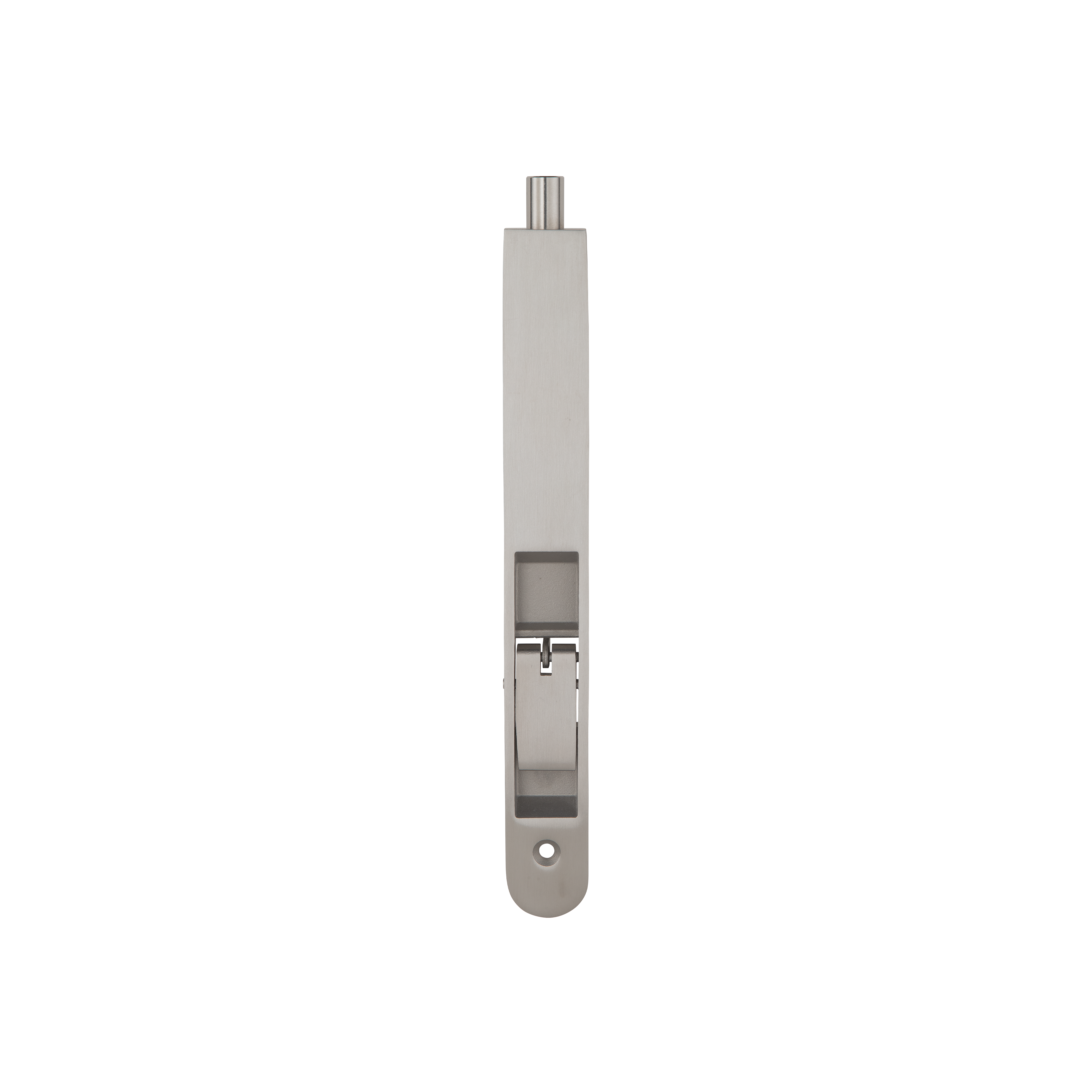 Door Flush Bolt BN Front