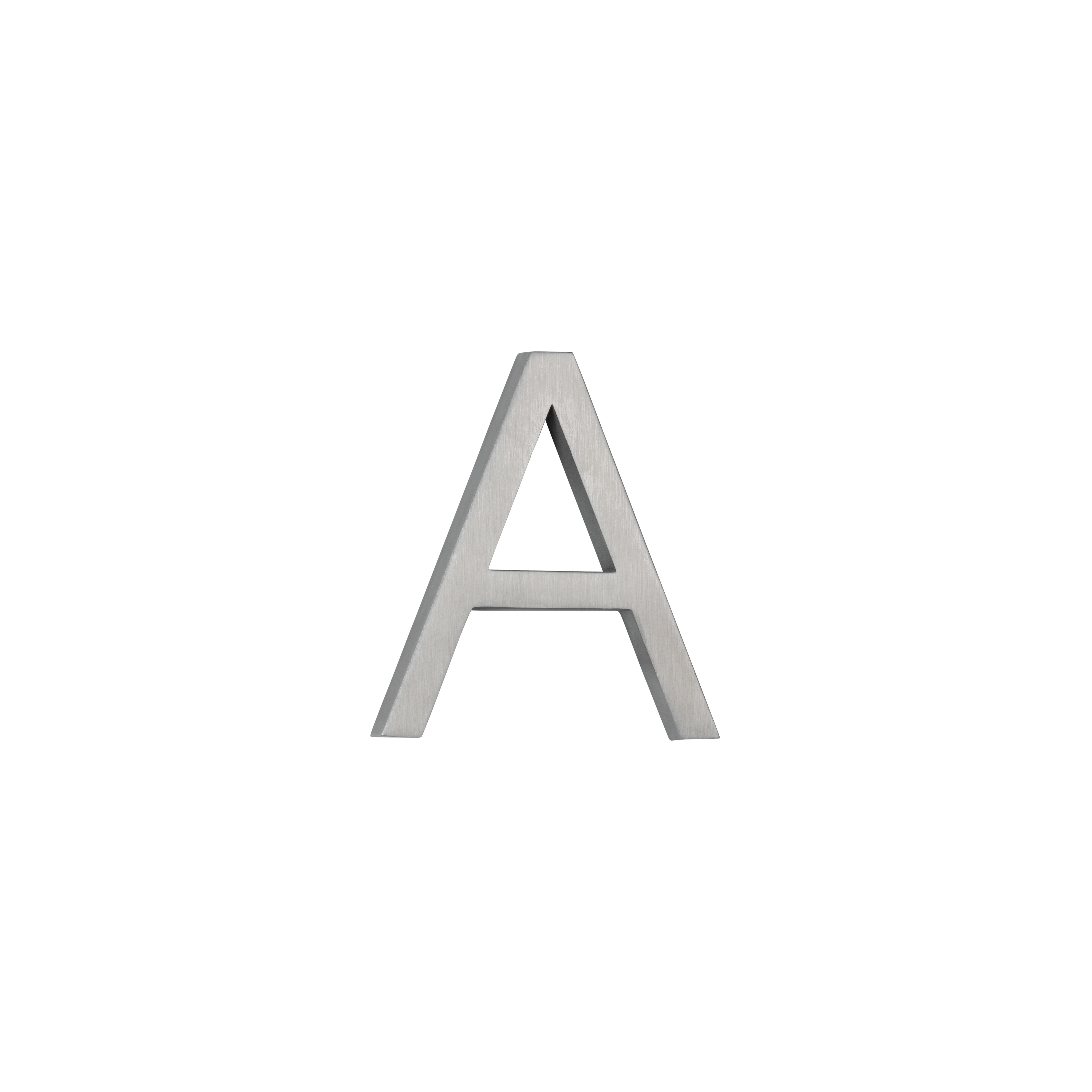 A Letter - 60mm - Stainless Steel