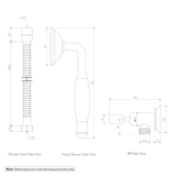 Kngsley Hand Shower Set - SPEC