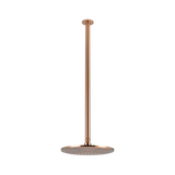 18124%20Shower%20Dropper%20Extended%20Round%20600mm%20%20%20Head%20Set%20-%20Brushed%20Copper