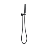 18174-Rounded-Rectangle-Hand-Shower-Set Side Matte-Black