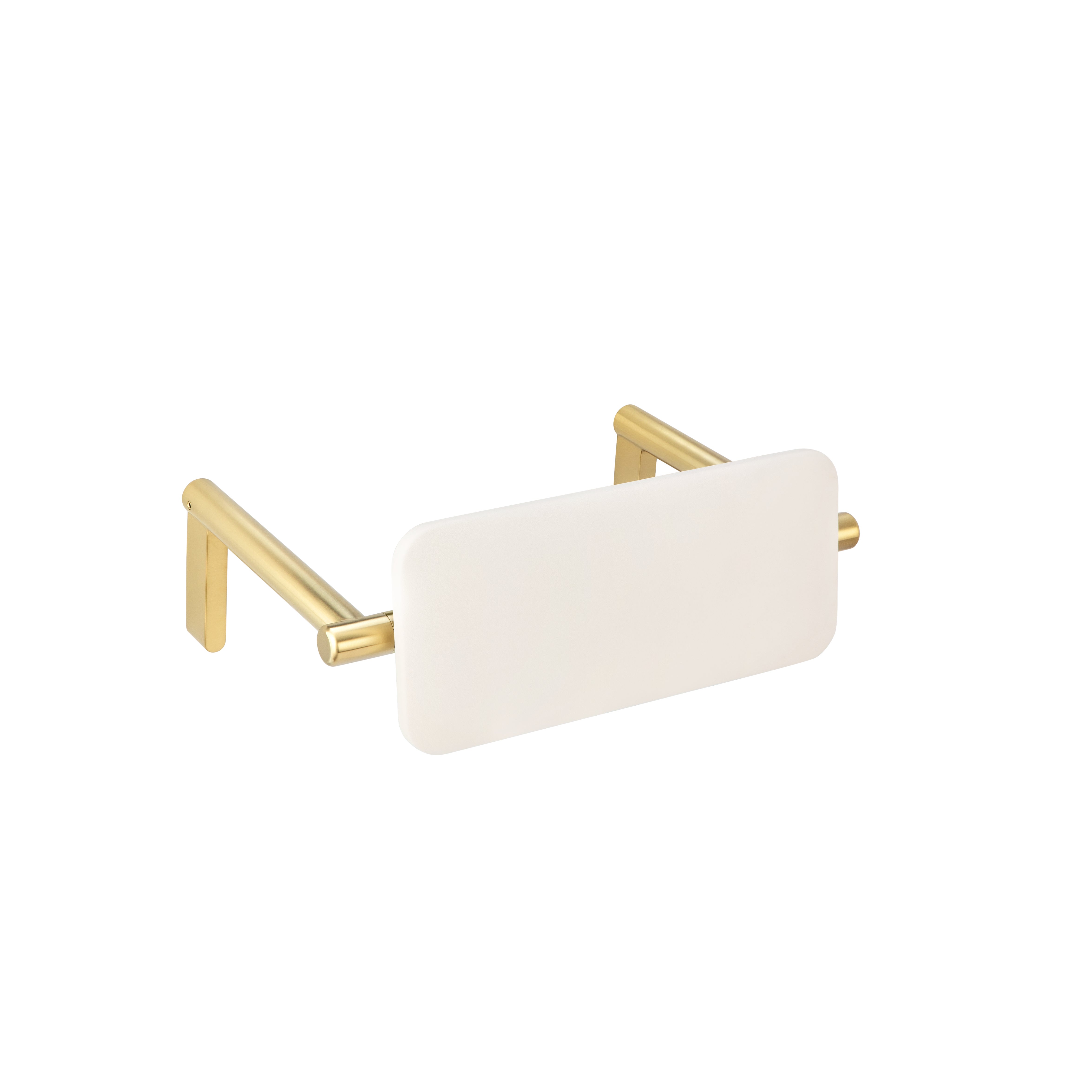 Aliro Accessible Backrest - Brushed Brass