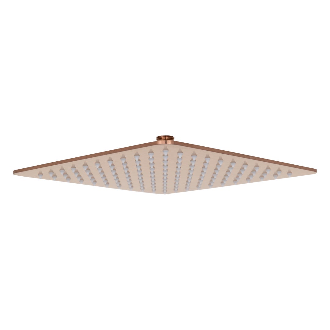 Nesso Shower Head 250mm - Brushed Copper