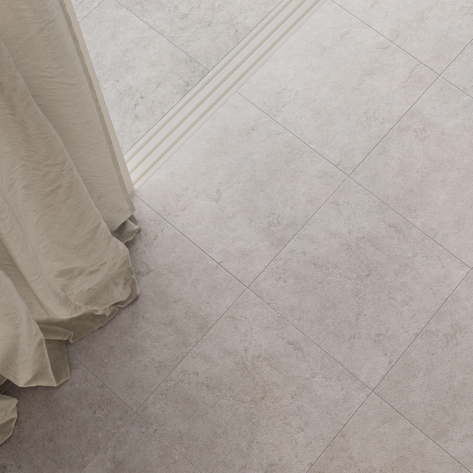 NZ Tiles LUCCA Light Grey-600x600 View2