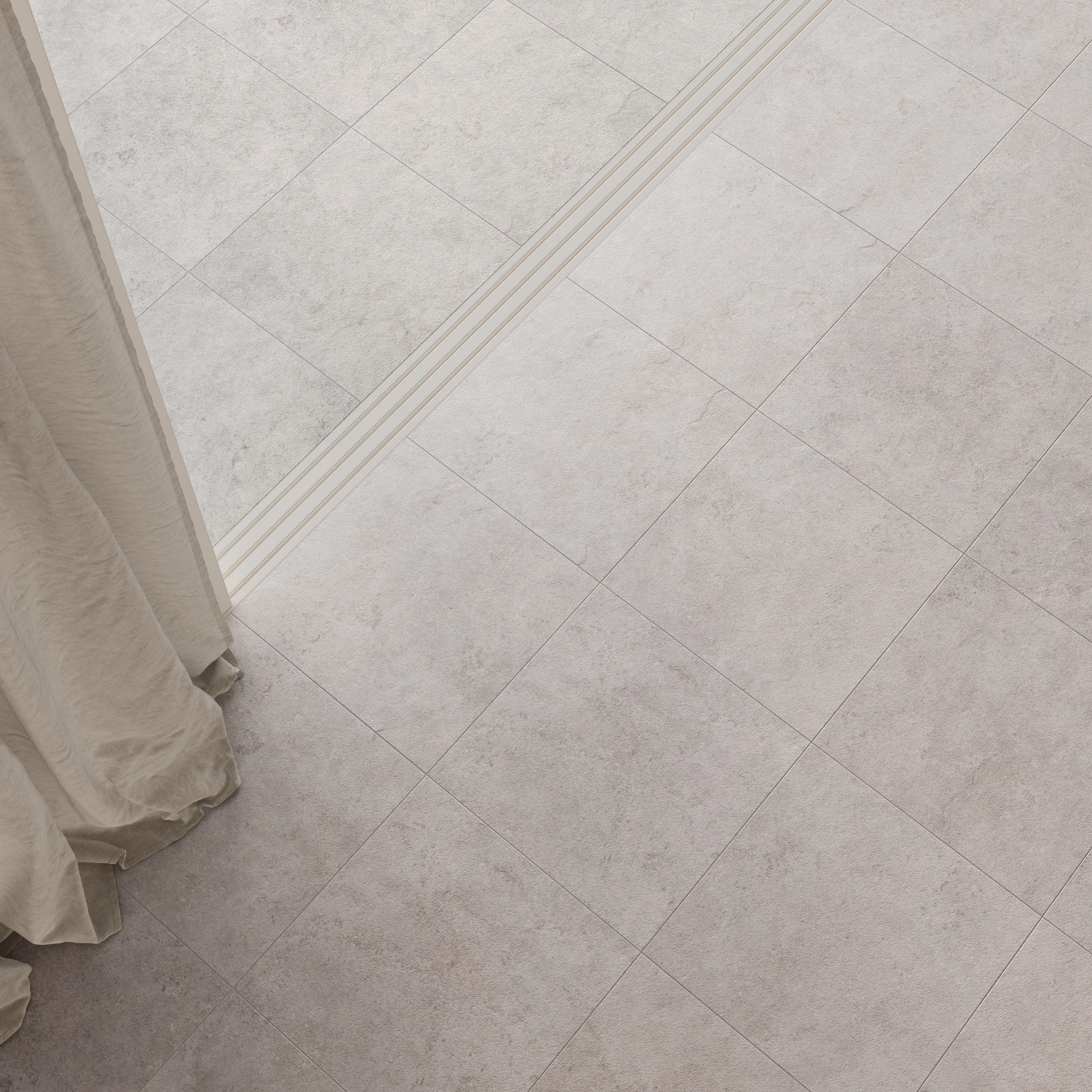 NZ Tiles LUCCA Light Grey-600x600 View2