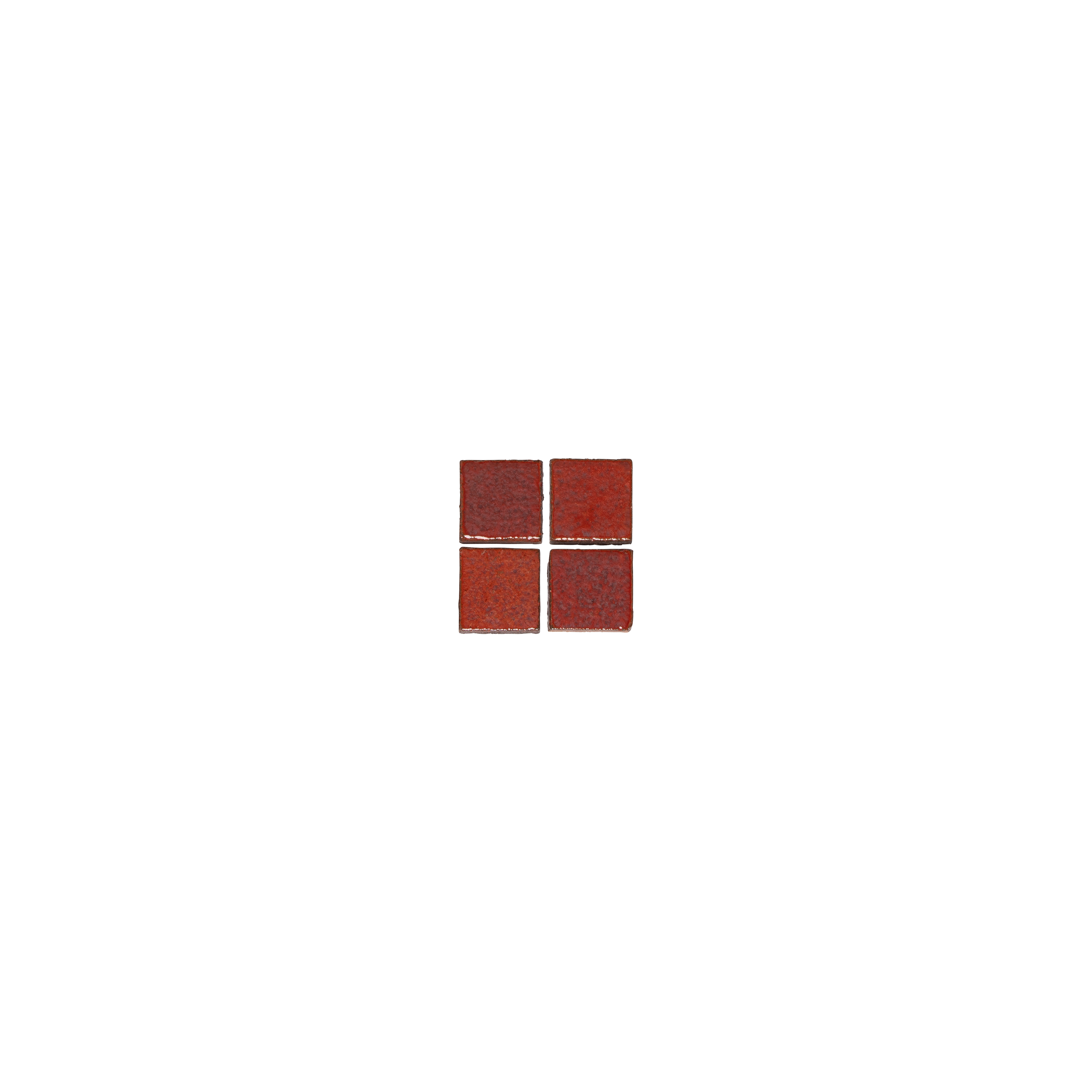 Miyako-Handmade-Square-Mosaic-Sample-Rustic-Red