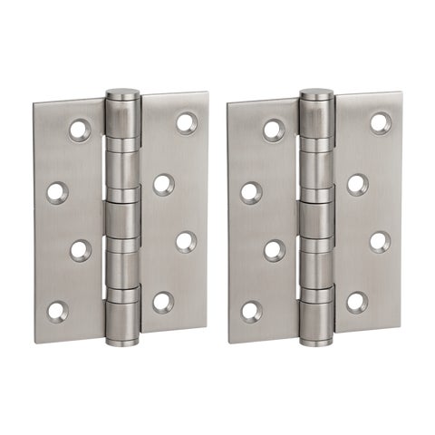 Ellis Butt Door Hinge 100mm - Stainless Steel