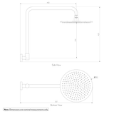 Eden Shower Arm   Head Set - SPEC