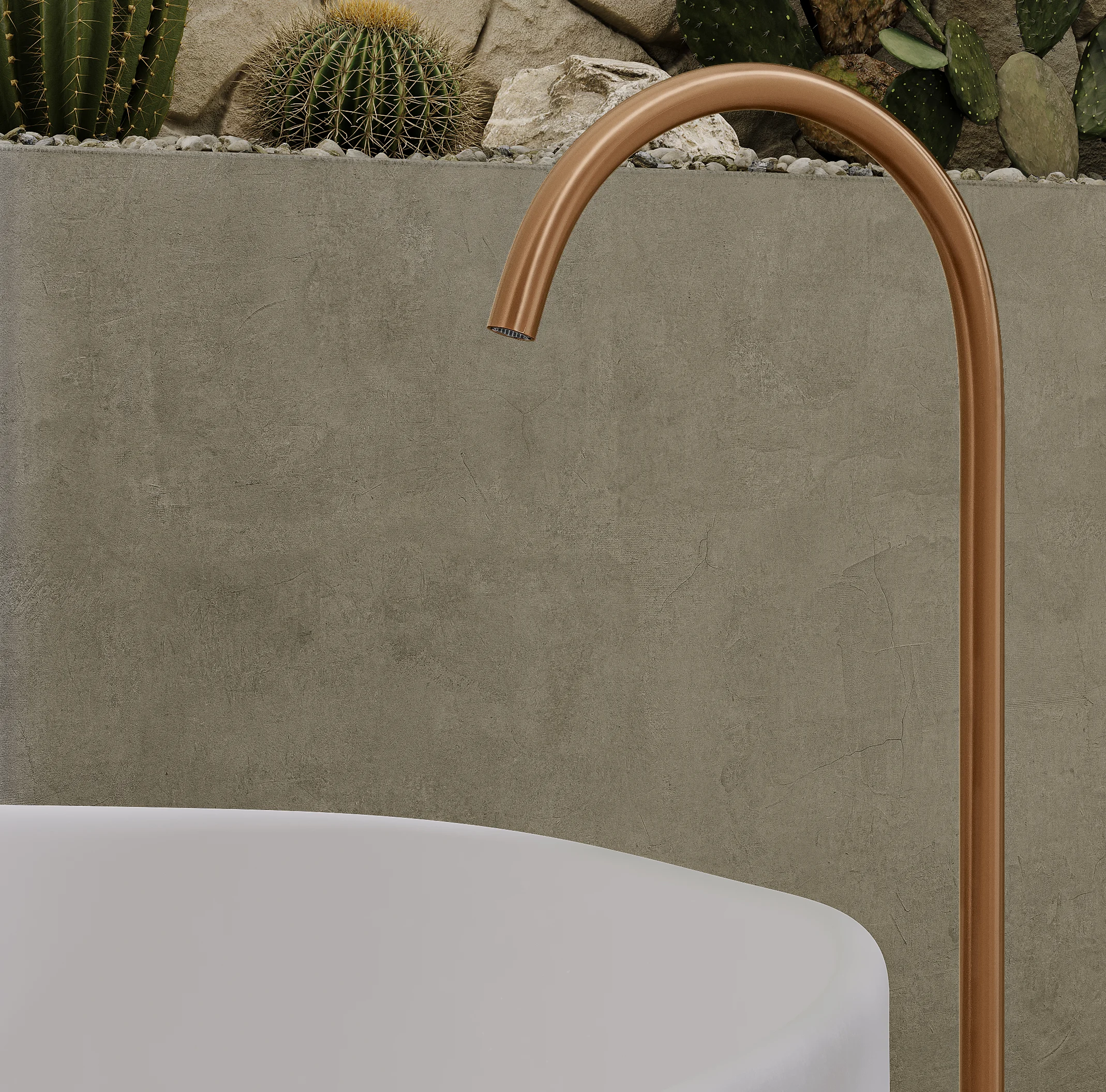 Melia%20Concrete%20Bath%20Sola White%20Bath%20Filler Insetting Close%20Up BC
