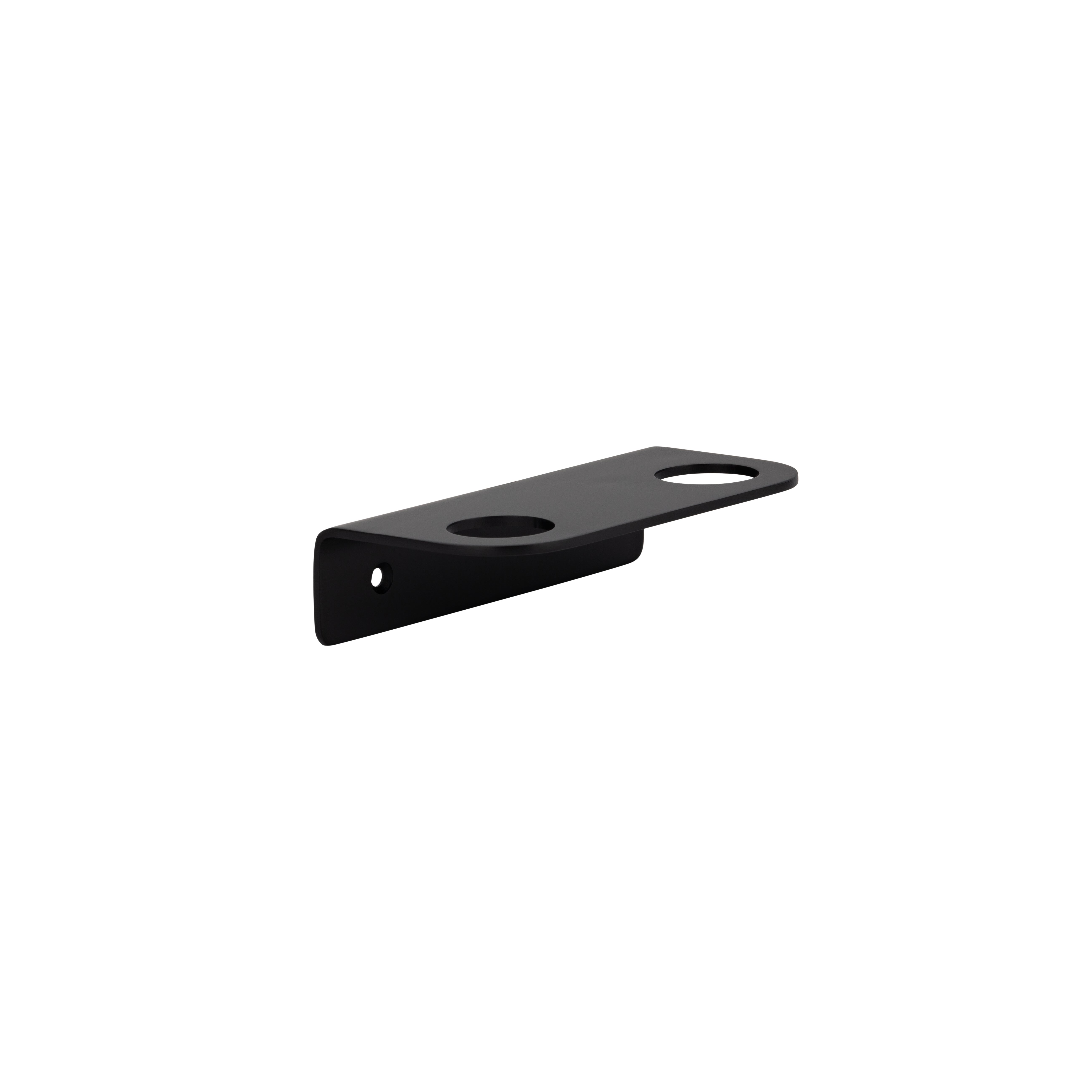 Lira Soap Bottle Holder - Double - Matte Black